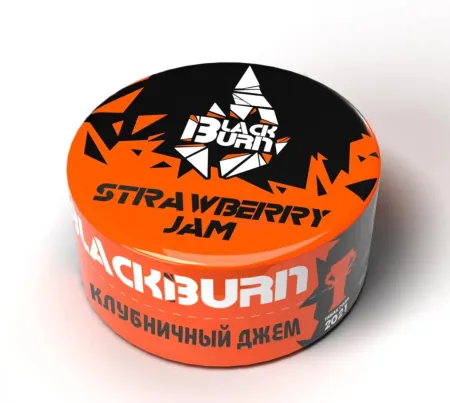 Купить Табак Black Burn 25г Strawberry Jam М