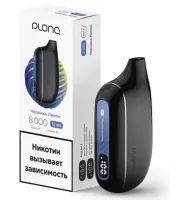 Одноразовая электронная сигарета Plonq Plus Max Smart 8000 Черника Лимон M