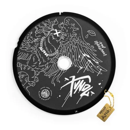 Кальян Alpha Hookah X VNDL Jet Black (Без колбы) — фото 3