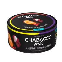 Кальянная смесь Chabacco Mix Line 25г Мандарин-земляника-личи M !