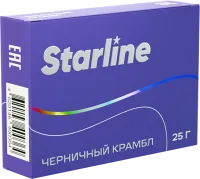 Табак Starline 25г Черничный крамбл M